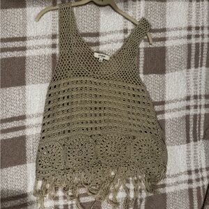 Crochet tank